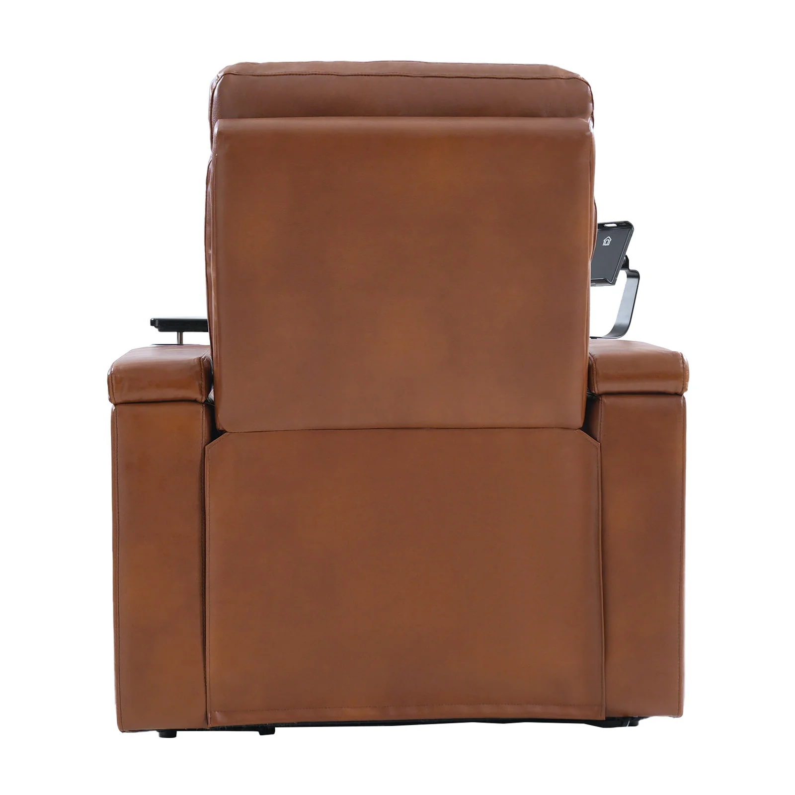 Iliana Electric Genuine Leather Recliner with Small Table and Phone Holder - Image 27