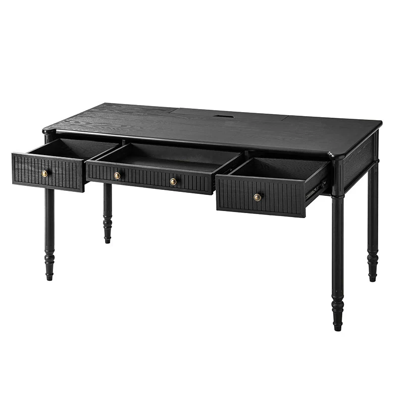 Isaac Transitional 60''W Office Desk With 3 Drawers - Image 13