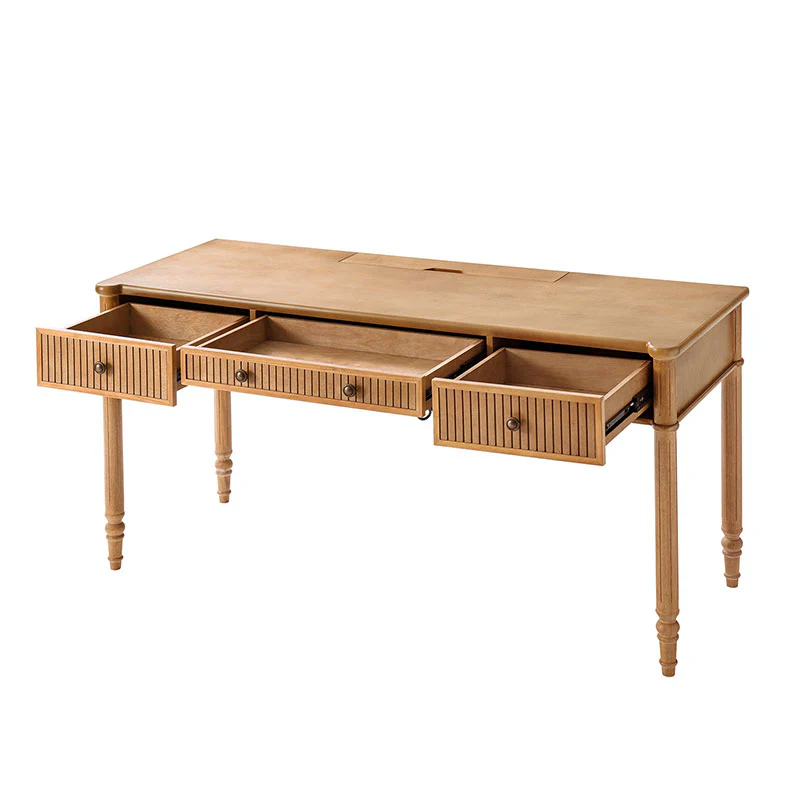Isaac Transitional 60''W Office Desk With 3 Drawers - Image 21