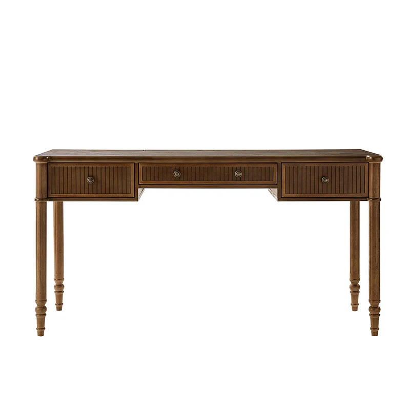 Isaac Transitional 60''W Office Desk With 3 Drawers - Image 4