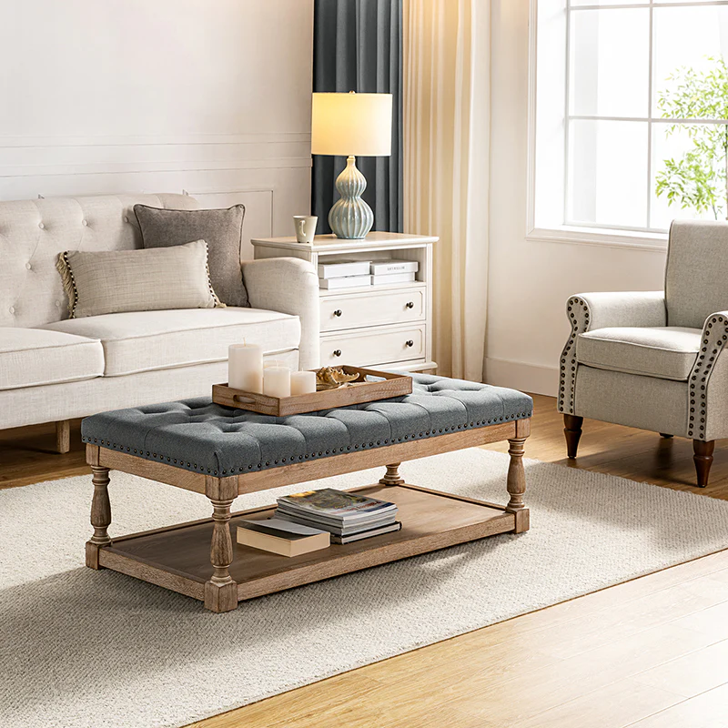 Isaak Upholstered Storage Ottoman - Image 9