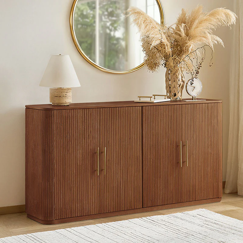 Ivan Fluted Premium Wood Cabinet - Image 11