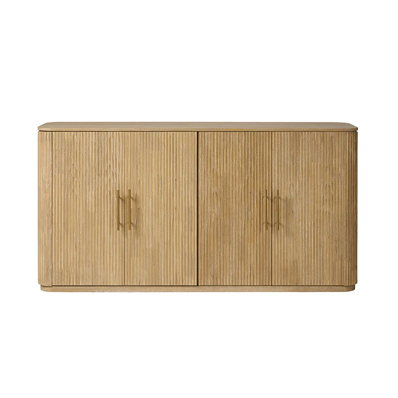 Ivan Fluted Premium Wood Cabinet - Image 5