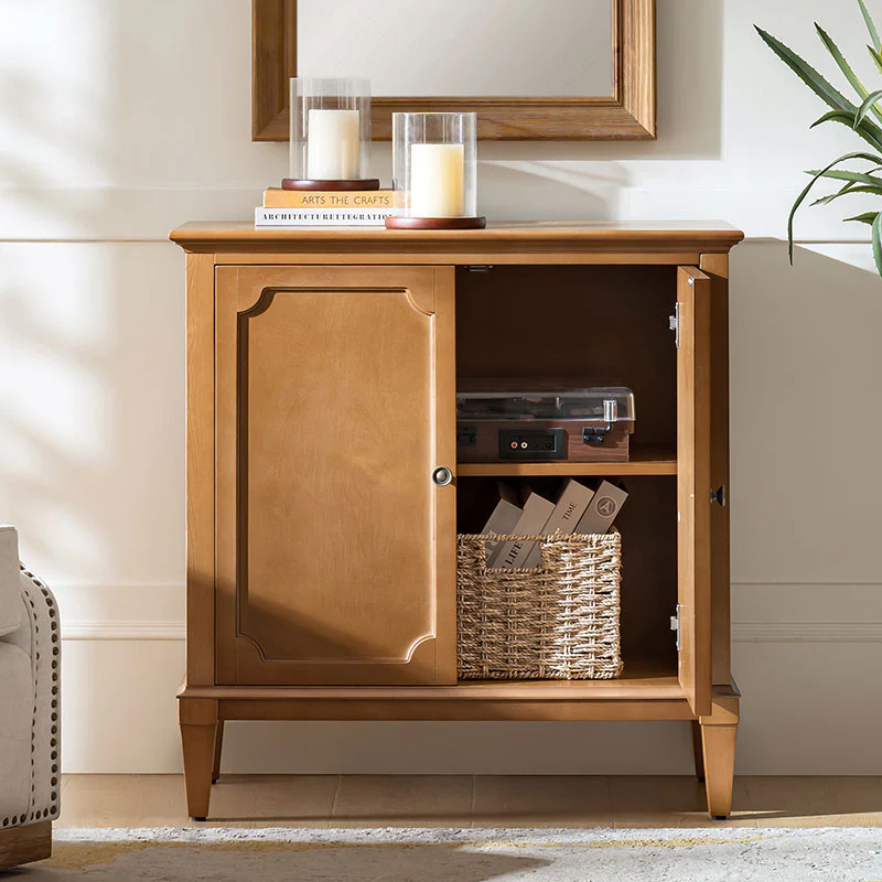 Jane Wood Veneer Sideboard with Adjustable Shelves, Available in 2-Door or 4-Door Options - Image 18