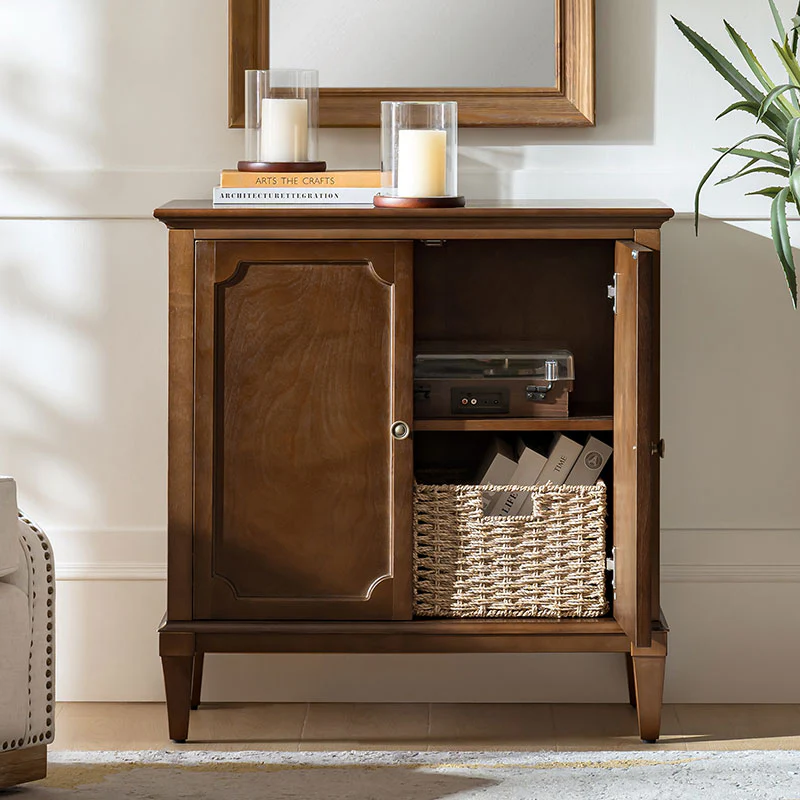 Jane Wood Veneer Sideboard with Adjustable Shelves, Available in 2-Door or 4-Door Options - Image 26