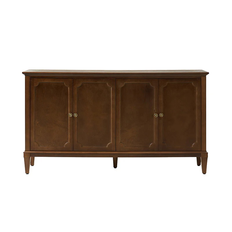 Jane Wood Veneer Sideboard with Adjustable Shelves, Available in 2-Door or 4-Door Options - Image 4