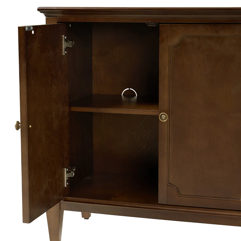 Jane Wood Veneer Sideboard with Adjustable Shelves, Available in 2-Door or 4-Door Options - Image 7