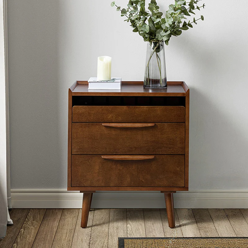 Janet Mid-Century Modern 3 - Drawer End Table(Optional Types) - Image 8