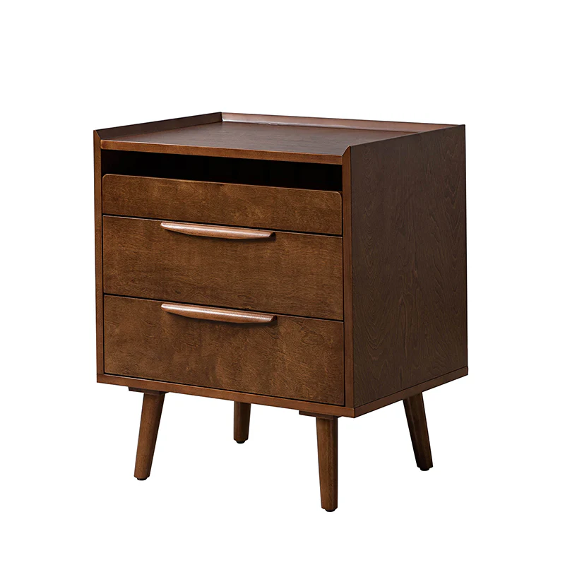 Janet Mid-Century Modern 3 - Drawer End Table(Optional Types) - Image 9
