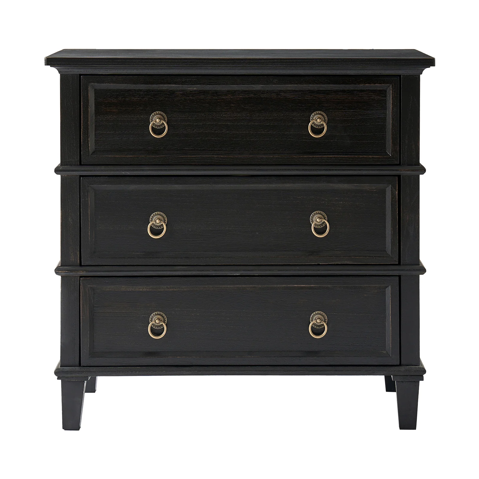 Jules Classic Solid Wood 3-Drawer End Table with USB Ports - Image 20