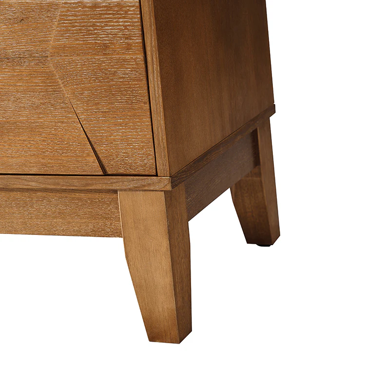 Kamu 60″ Wood Sideboard – Mid-Century Modern Storage Cabinet - Image 30