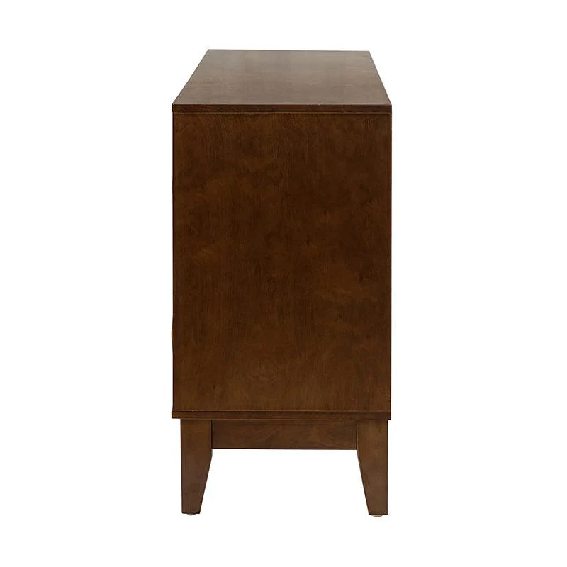Kamu 60″ Wood Sideboard – Mid-Century Modern Storage Cabinet - Image 6
