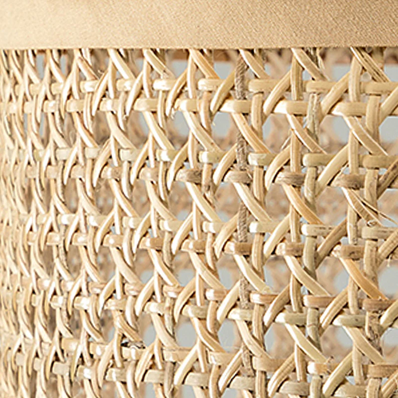 Easyshift™ Tripod Floor Lamp with Rattan Shade - Image 7