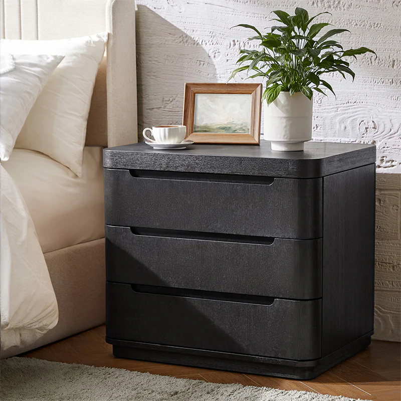 Ravona Large 3-Drawer Nightstand with Hidden Storage(Optional Types) - Image 10
