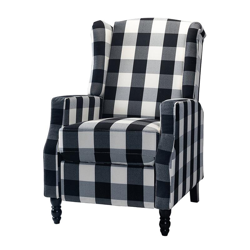 Lilith Upholstered Recliner Chair with Adjustable Backrest & Footrest - Image 12