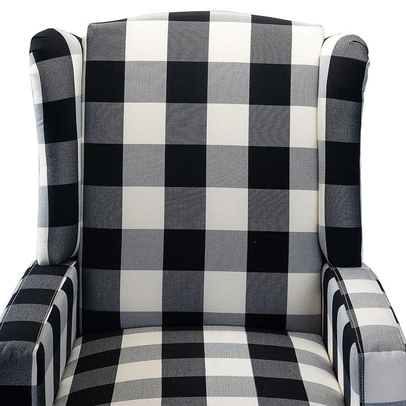Lilith Upholstered Recliner Chair with Adjustable Backrest & Footrest - Image 15