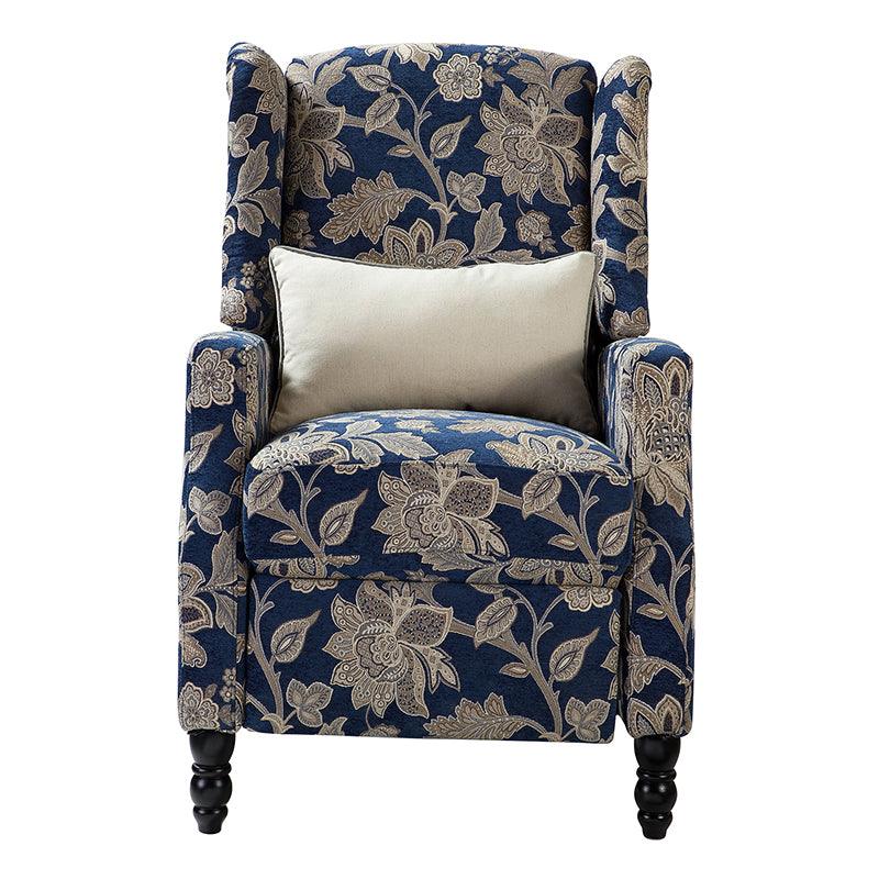 Lilith Upholstered Recliner Chair with Adjustable Backrest & Footrest - Image 20