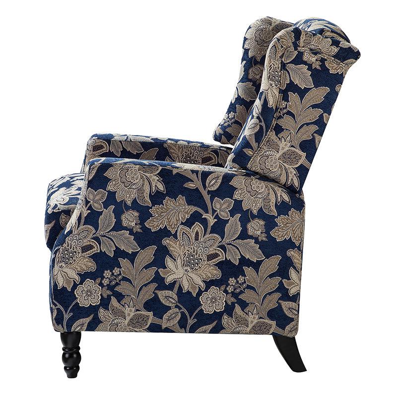 Lilith Upholstered Recliner Chair with Adjustable Backrest & Footrest - Image 22