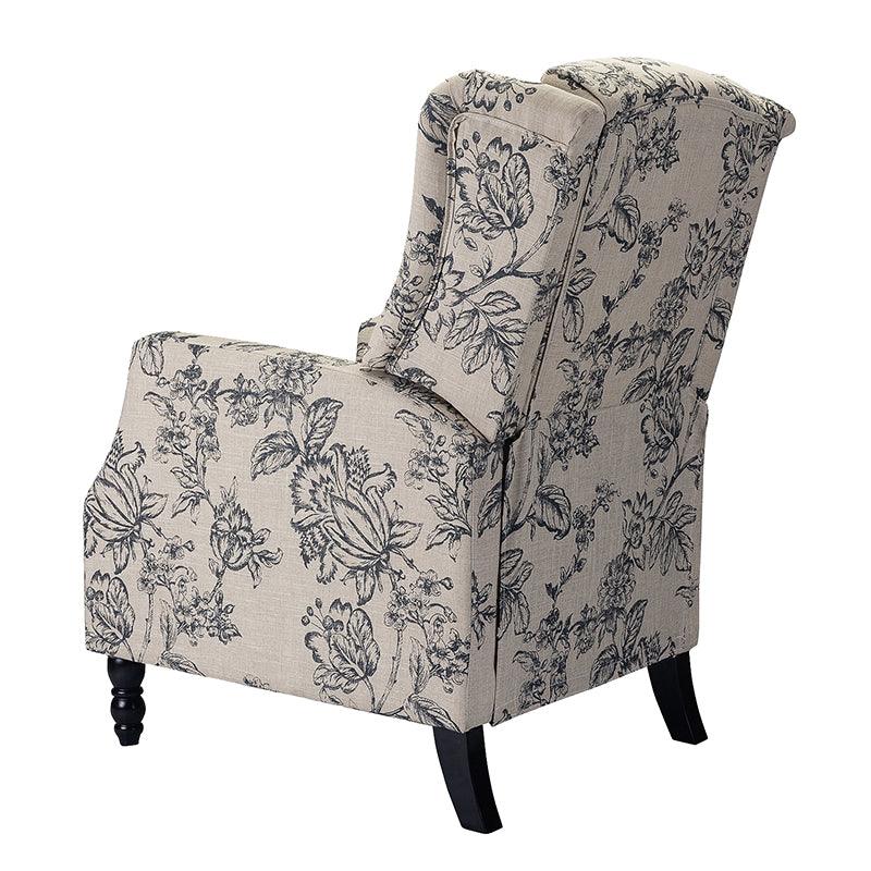 Lilith Upholstered Recliner Chair with Adjustable Backrest & Footrest - Image 30