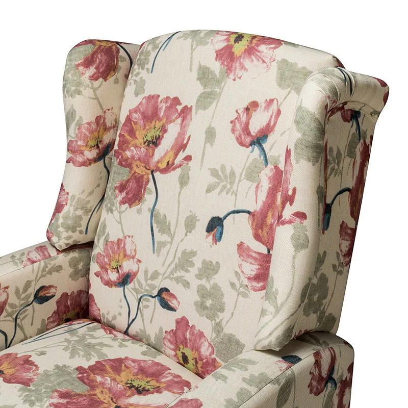 Lilith Upholstered Recliner Chair with Adjustable Backrest & Footrest - Image 53