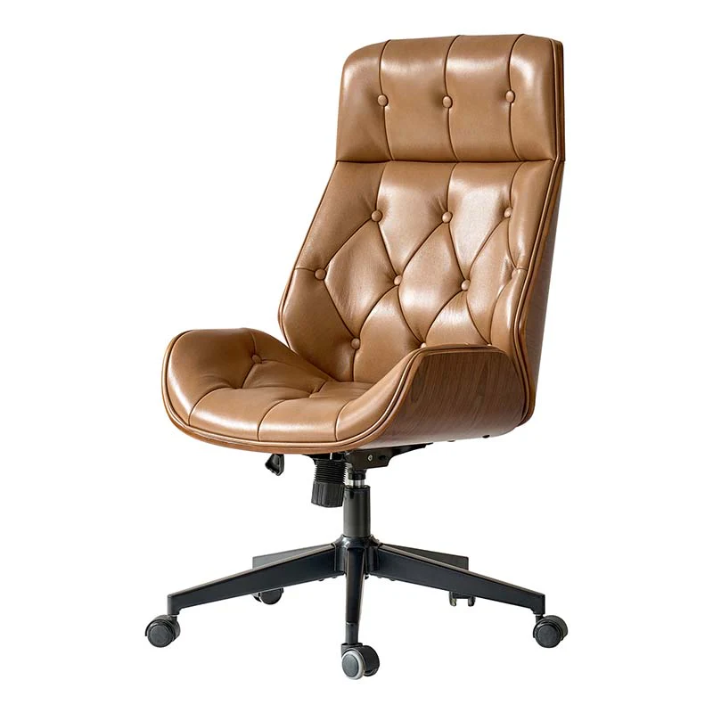 Linzy Genuine Leather Office Chair - Image 14