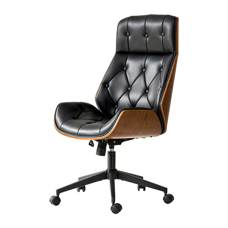 Linzy Genuine Leather Office Chair - Image 5