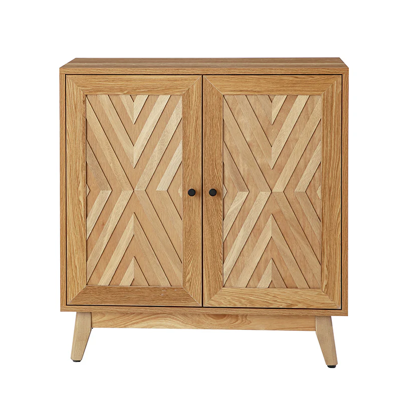 Livius 30" Tall 2-Door Mid-century Modern Accent Cabinet - Image 12