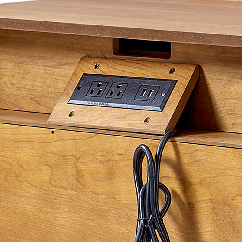 Kamu 2 - Drawer End Table with Built-in Outlets(Optional Types) - Image 26
