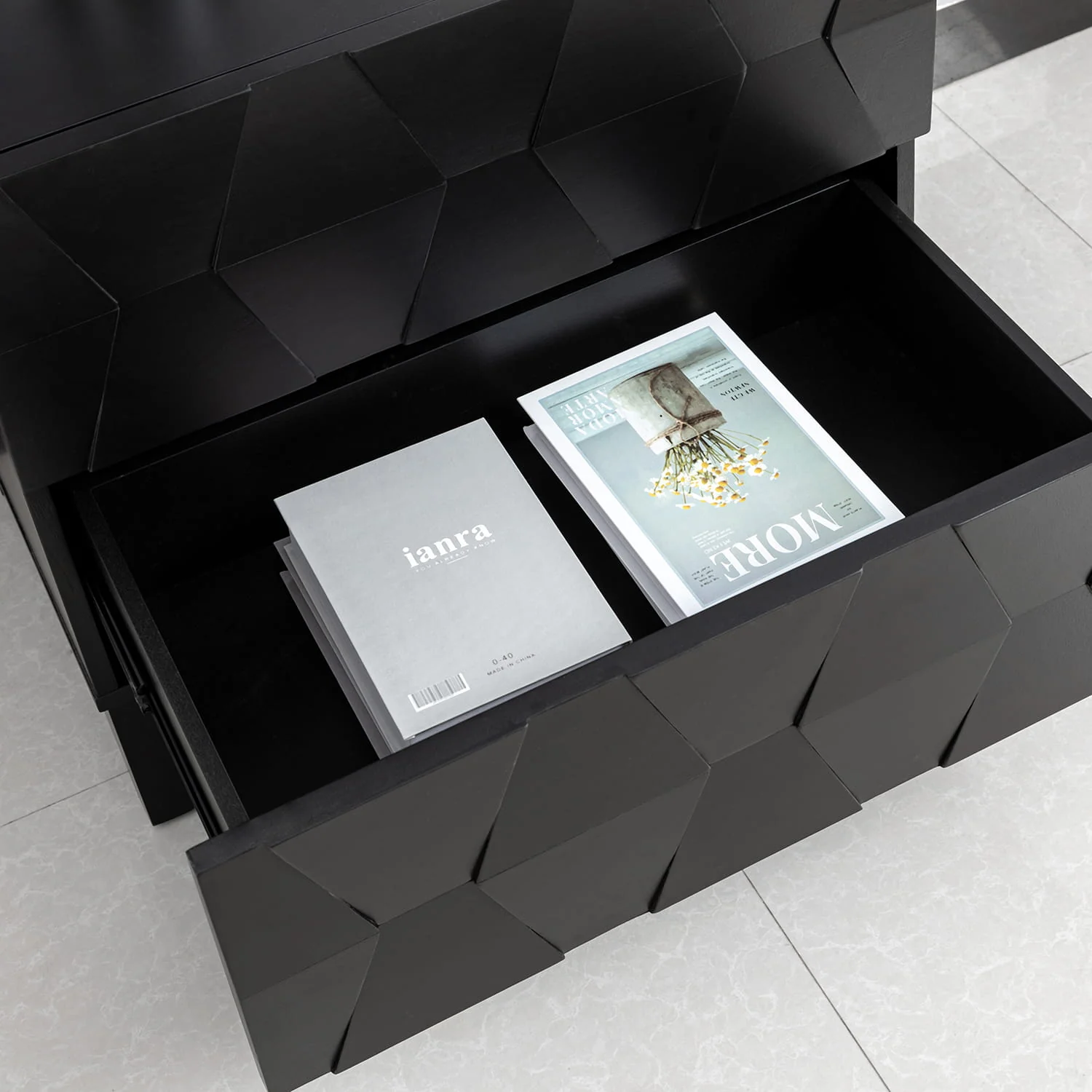 Kamu 2 - Drawer End Table with Built-in Outlets(Optional Types) - Image 40