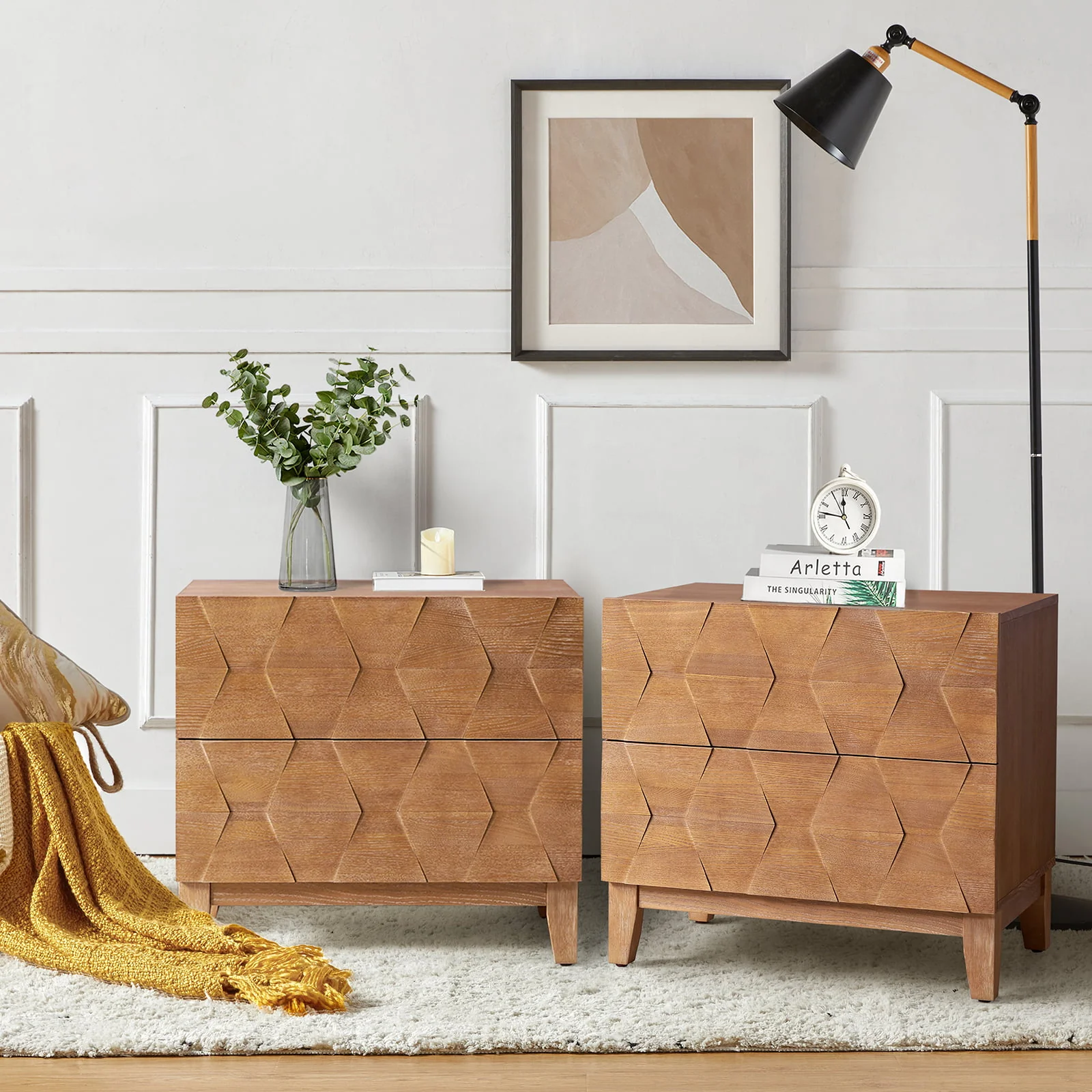 Kamu 2 - Drawer End Table with Built-in Outlets(Optional Types) - Image 47
