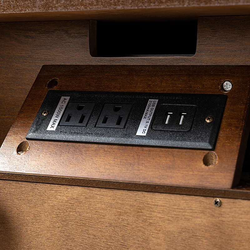 Kamu 2 - Drawer End Table with Built-in Outlets(Optional Types) - Image 5