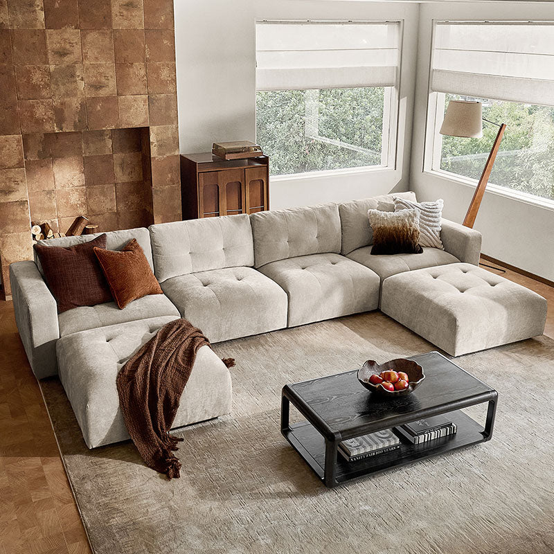 Memosa Deep-Seat Modular Sectional Sofa with Memory Foam — Modern Living Comfort - Image 33