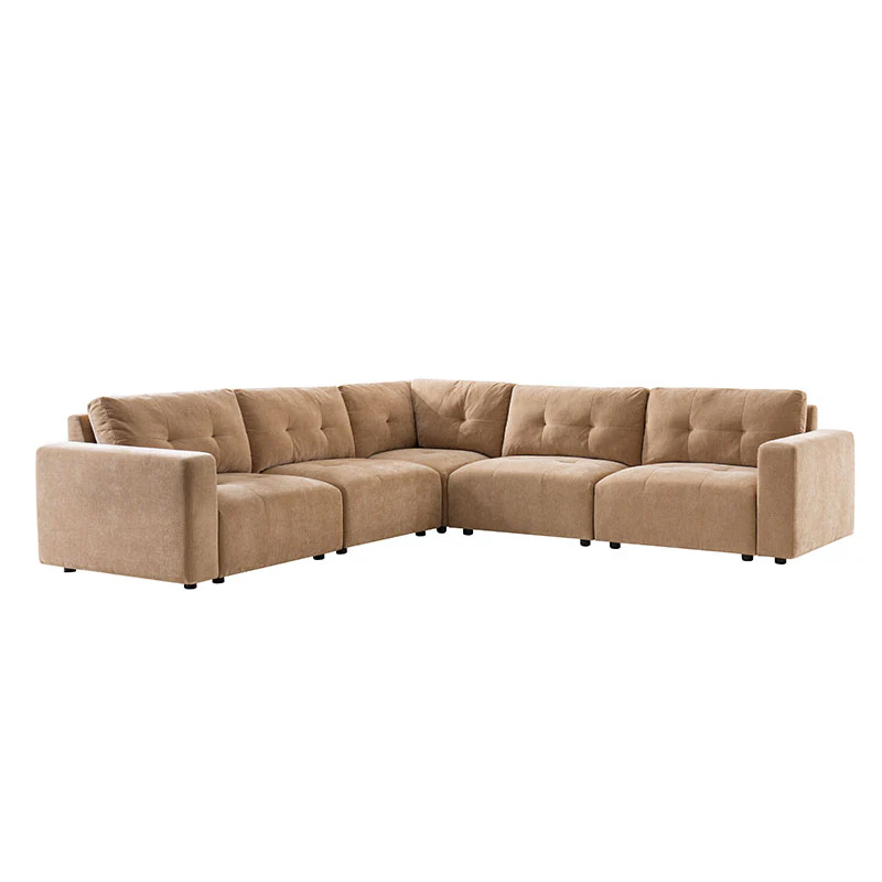 Memosa Deep-Seat Modular Sectional Sofa with Memory Foam — Modern Living Comfort - Image 5