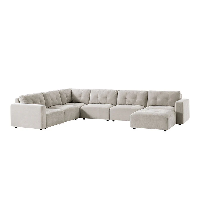 Memosa Deep-Seat Modular Sectional Sofa with Memory Foam — Modern Living Comfort - Image 51
