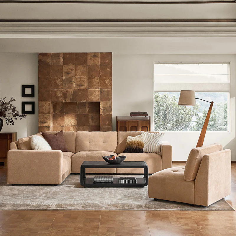 Memosa Deep-Seat Modular Sectional Sofa with Memory Foam — Modern Living Comfort - Image 7