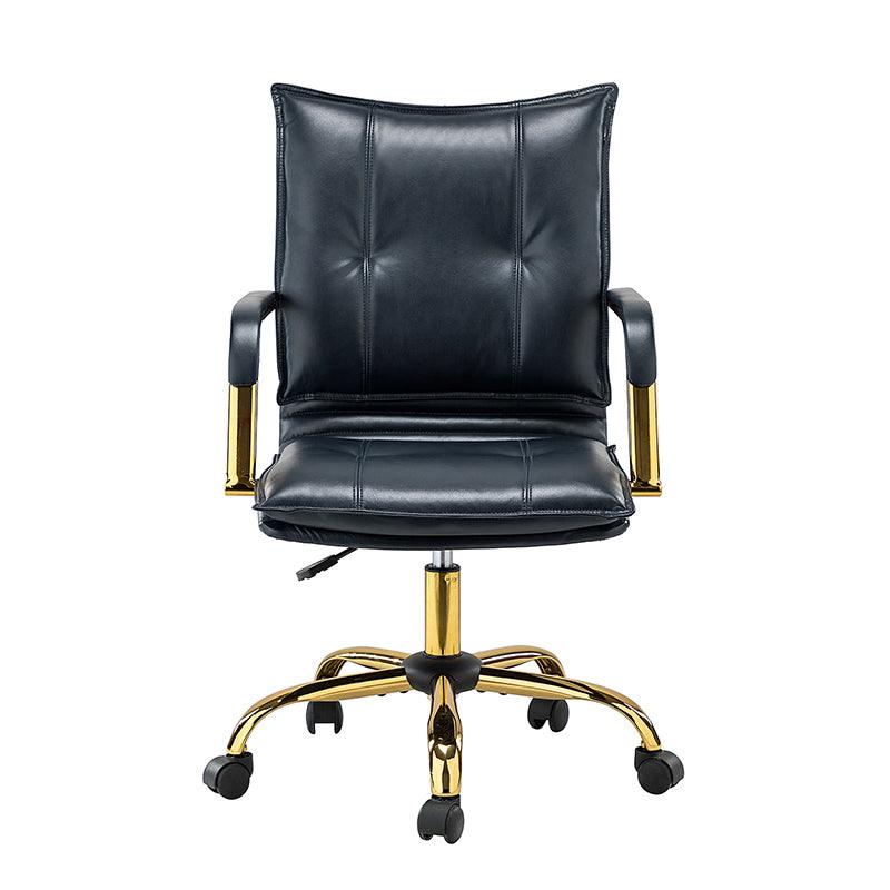Michele Vegan Leather Task Accent Chair - Image 15