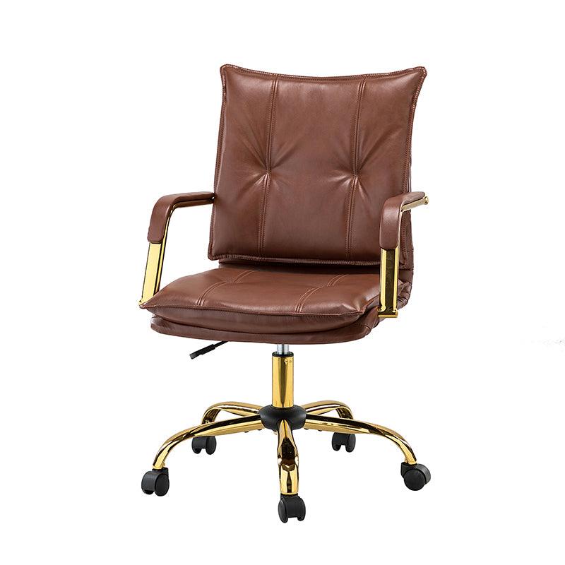 Michele Vegan Leather Task Accent Chair - Image 25