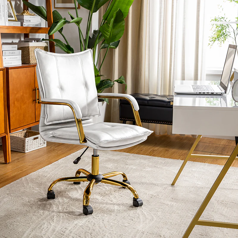 Michele Vegan Leather Task Accent Chair - Image 46
