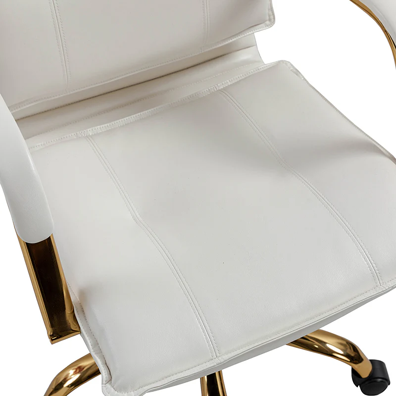 Michele Vegan Leather Task Accent Chair - Image 52