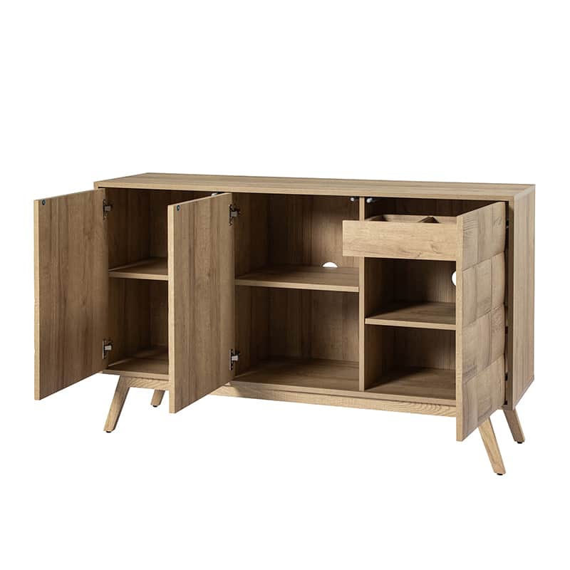 Werner Mid-century Modern Sideboard with Cable Management - Image 13