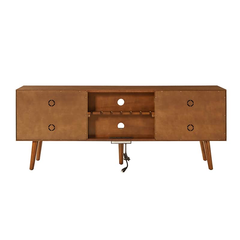 Velasco Mid-century Modern TV Stand with Built-in Cable Management - Image 21