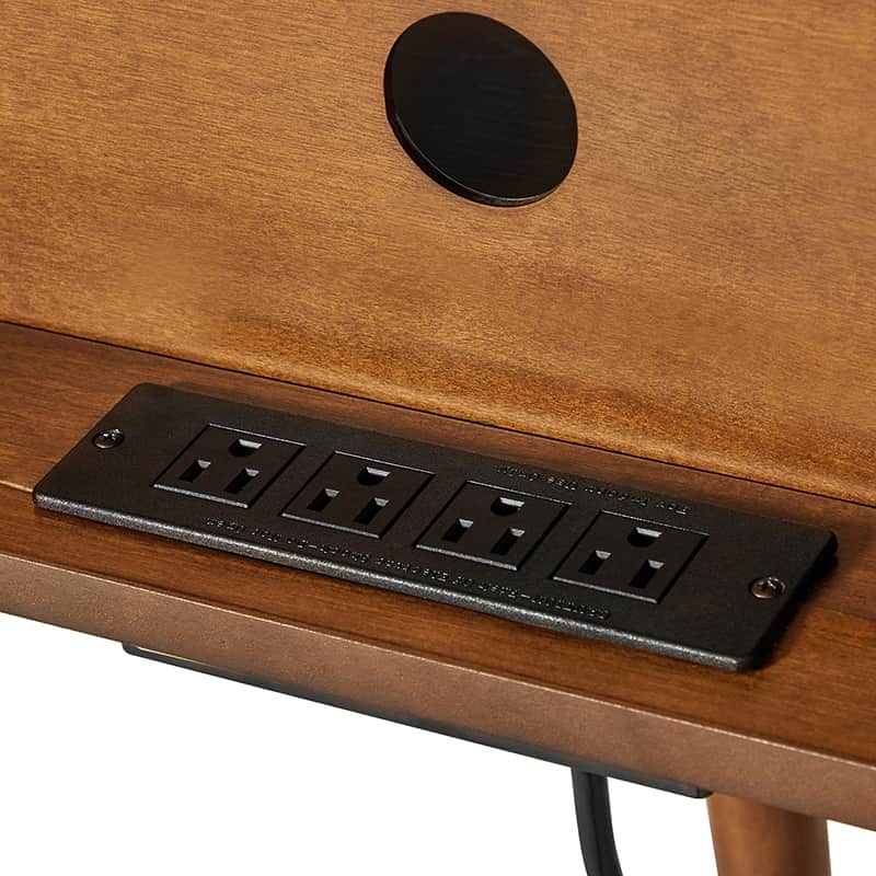 Velasco Mid-century Modern TV Stand with Built-in Cable Management - Image 22
