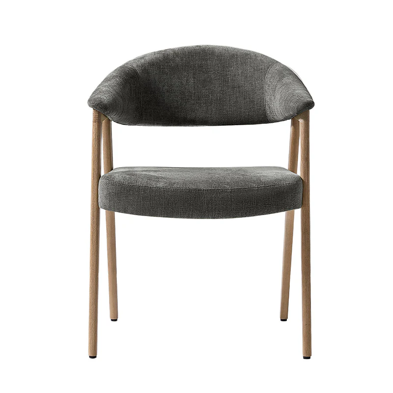 Elena Mid-Century Modern Upholstered Dining Chair with Solid Wood Legs,Set Of 2 - Image 21