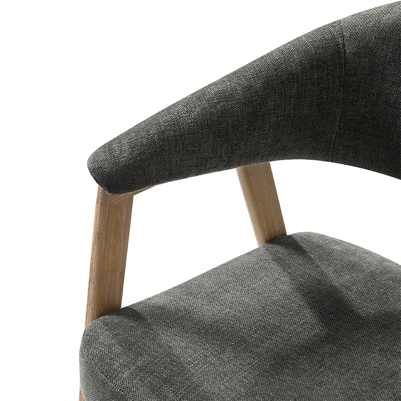 Elena Mid-Century Modern Upholstered Dining Chair with Solid Wood Legs,Set Of 2 - Image 22