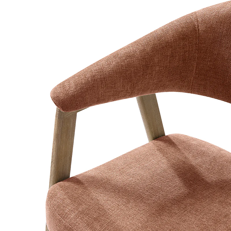 Elena Mid-Century Modern Upholstered Dining Chair with Solid Wood Legs,Set Of 2 - Image 30