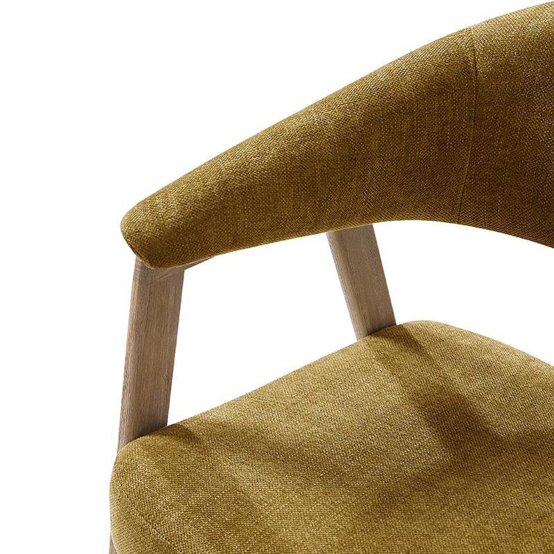Elena Mid-Century Modern Upholstered Dining Chair with Solid Wood Legs,Set Of 2 - Image 46