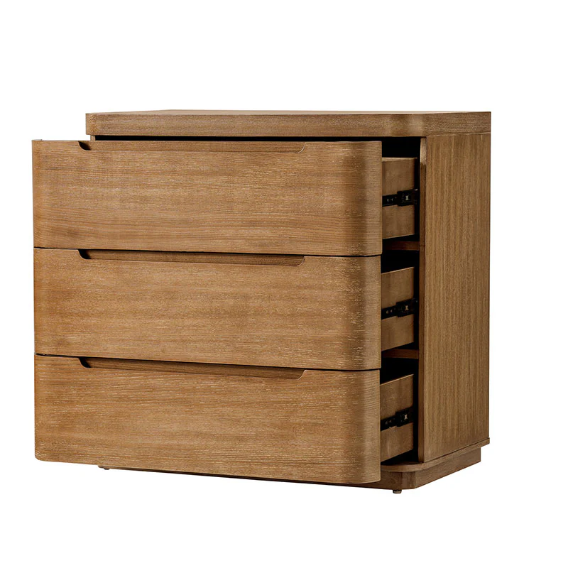 Modern 3-Drawer Nursery Dresser - Image 6