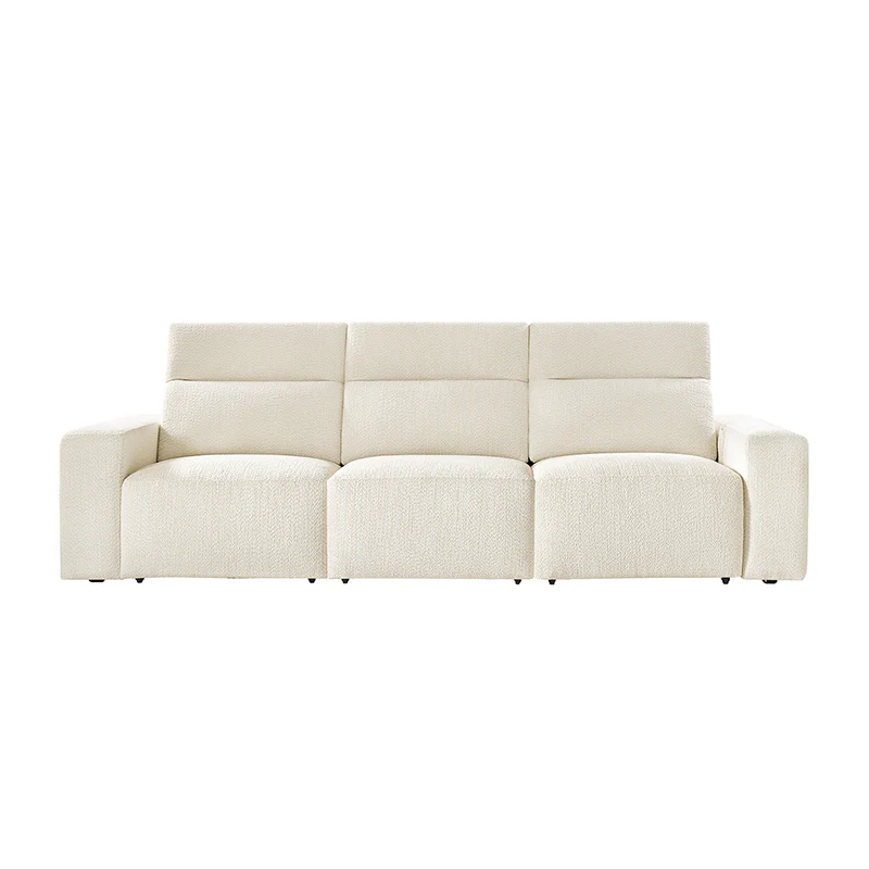 Moussea Modern Chenille Power Reclining Sofa with Sofa Bed Functionality - Image 8
