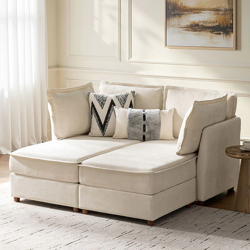 Diego Modern Modular 6-Seat Sectional Sofa with Chaise Lounge - Image 16