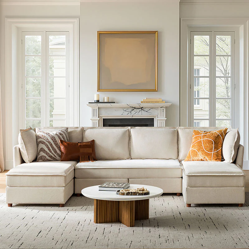 Diego Modern Modular 6-Seat Sectional Sofa with Chaise Lounge - Image 21